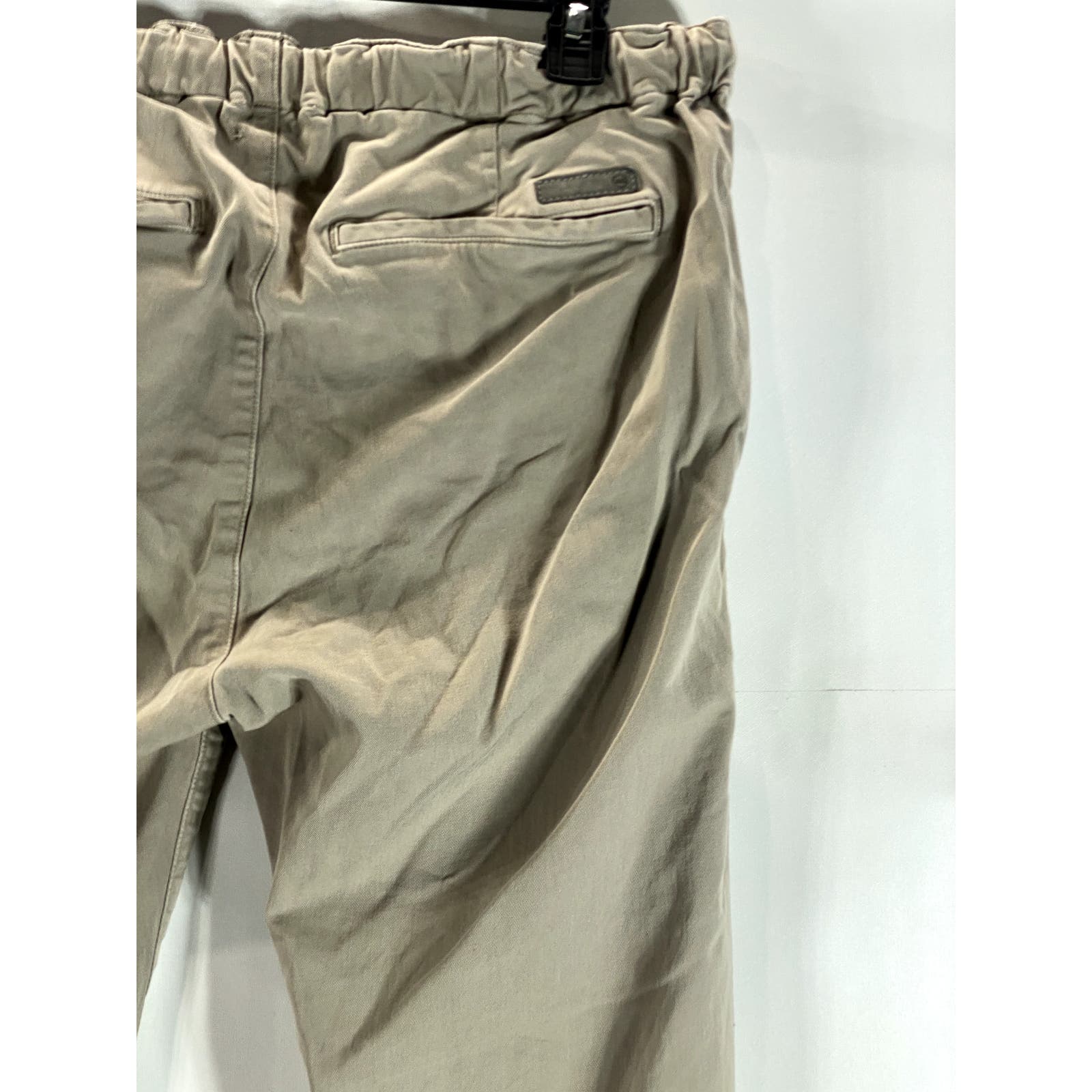 AG ADRIANO GOLDSCHMEID Women's Beige Caden Elastic Waistband Jogger Jeans SZ 33R
