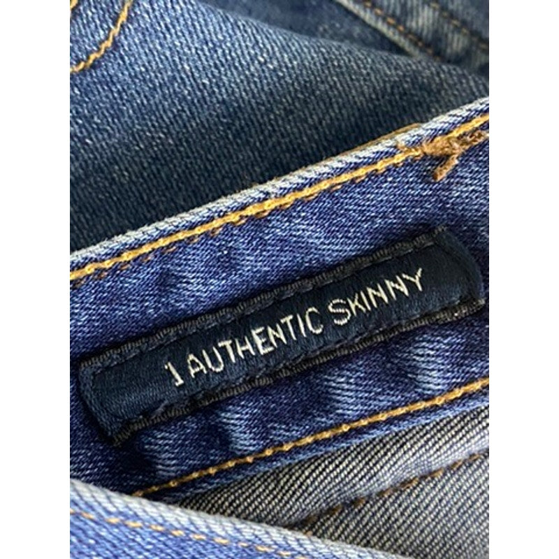 LUCKY BRAND Men's Dark Blue Handcrafted Denim 1 Authentic Skinny Jean SZ 33x32