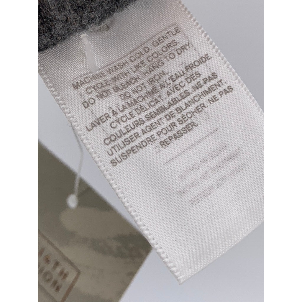 14TH & UNION Women's Brown-Gray Ribbed Shawl SZ OS