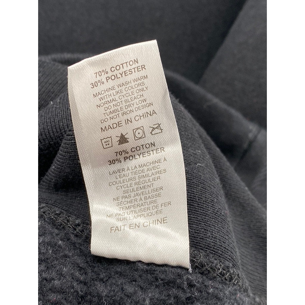 INDEPENDENT TRADING COMPANY Unisex Black Crewneck Long Sleeve Sweatshirt SZ XL