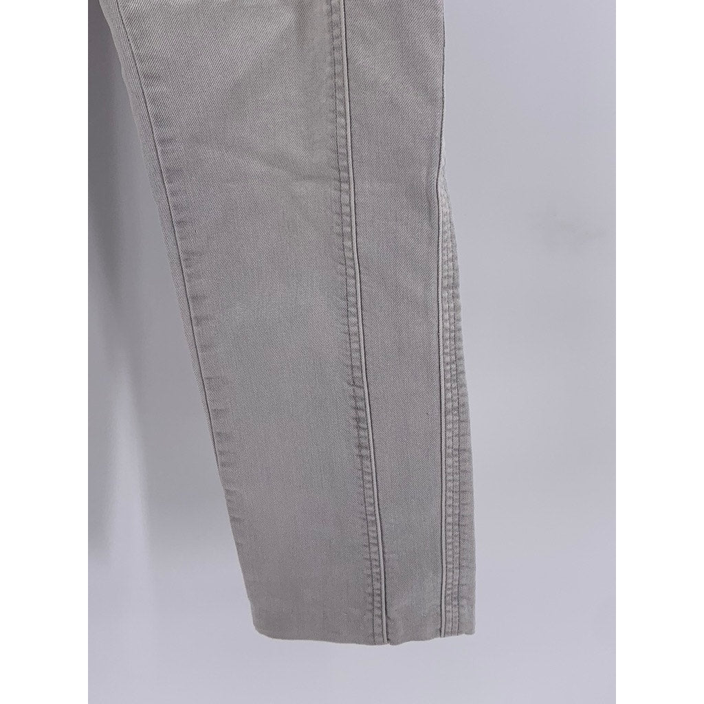 WHITE HOUSE BLACK MARKET Women's Gray Slim Ankle Pant SZ 4