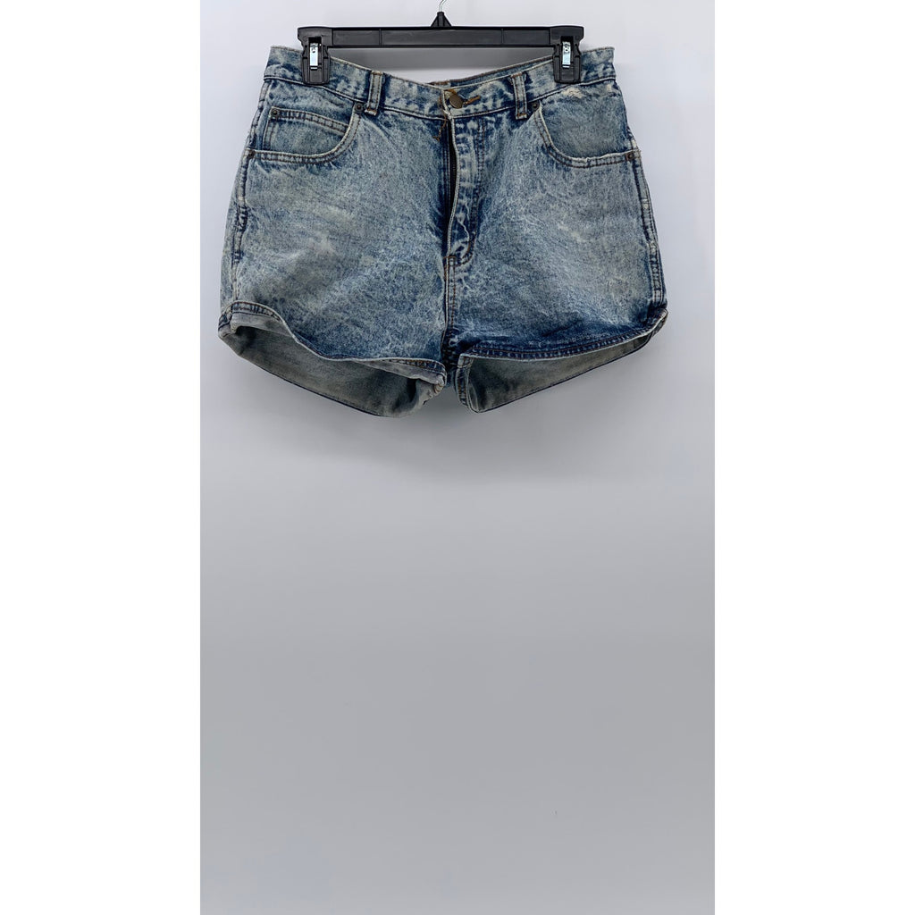 ARIZONA Women's Vintage Y2K Blue Denim Casual Five-Pocket Shorts SZ 29