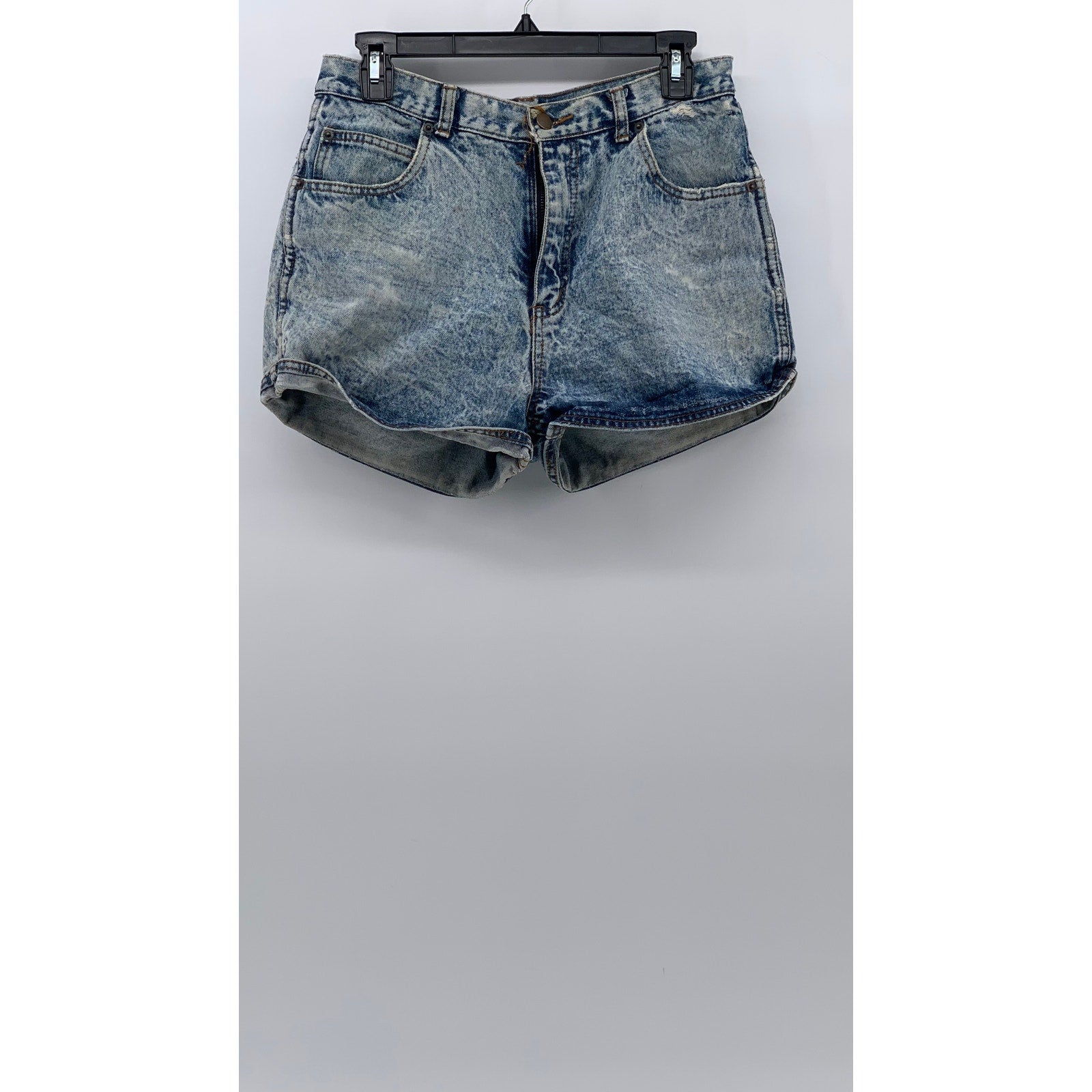 ARIZONA Women's Vintage Y2K Blue Denim Casual Five-Pocket Shorts SZ 29