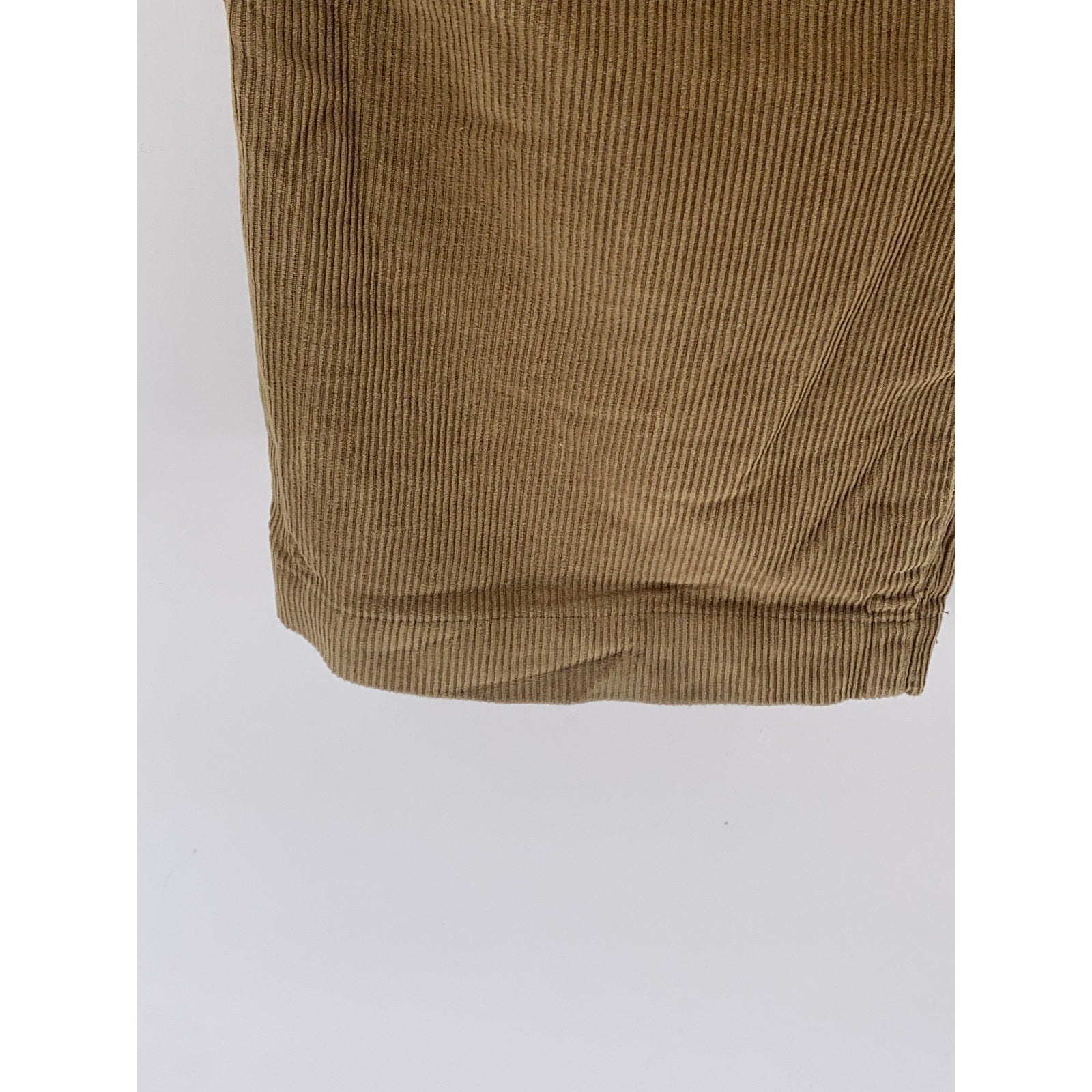 BROOKS SPORT Men's Tan Corduroy Straight-Leg Regular-Fit Pant SZ 36X30