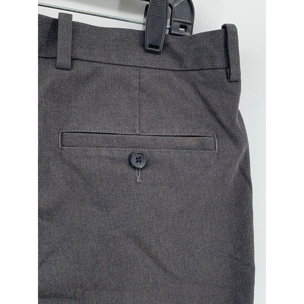 JOHN W. NORDSTROM Men's Charcoal Straight Leg Regular Fit Pants SZ 33X32