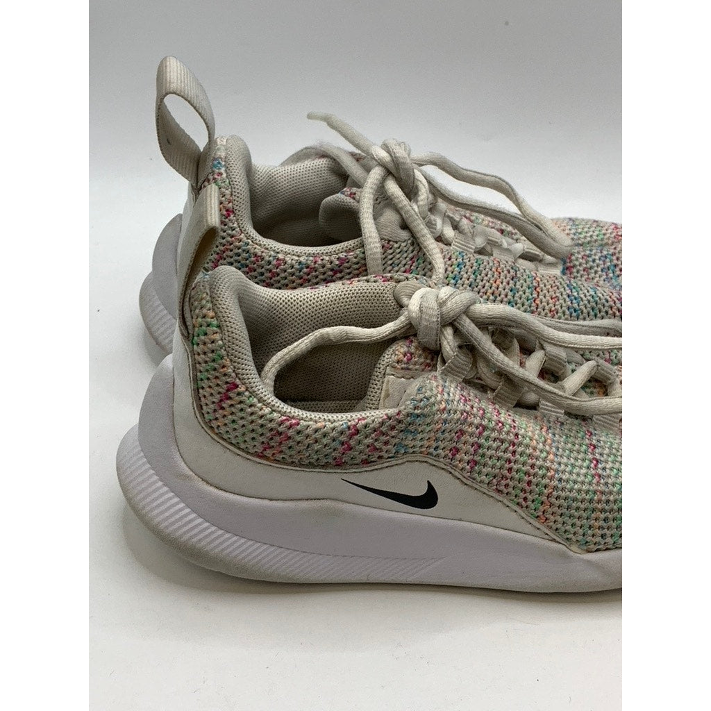 NIKE Kid's White Spaced Dyed Viale Sneakers SZ 10.5C