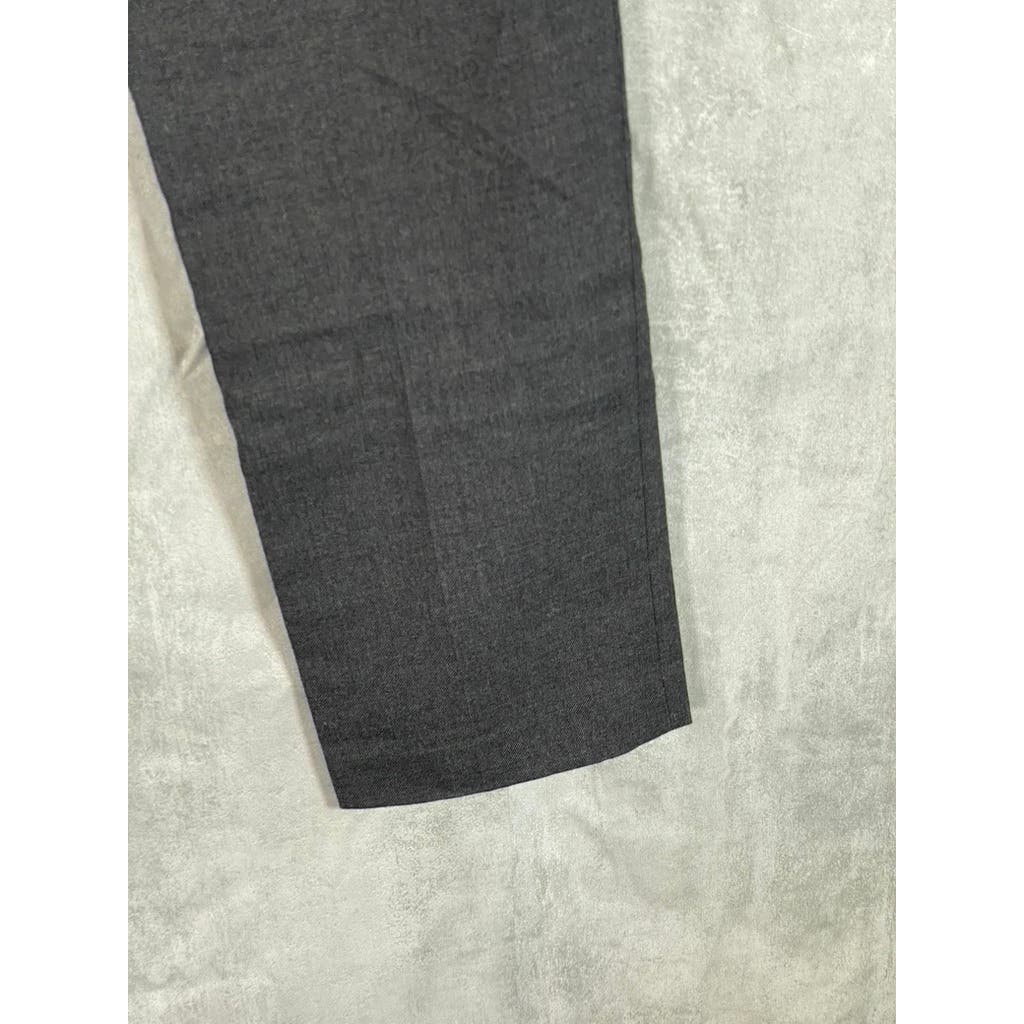 J.CREW Men's Charcoal Classic-Fit Flat Front Dress Pants SZ 30X32