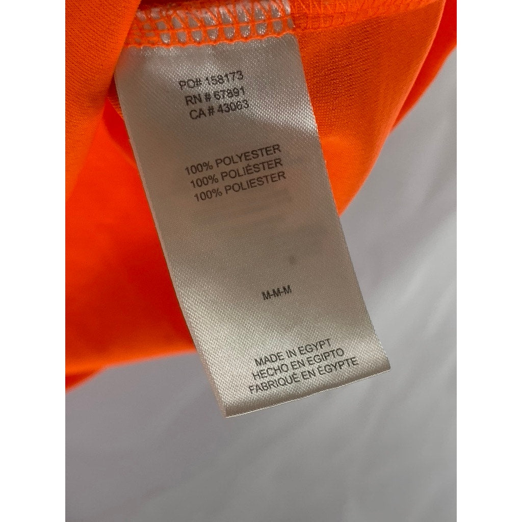 UMBRO Women's Orange/White Custom Crewneck NYC Soccer Short Sleeve Jersey SZ M