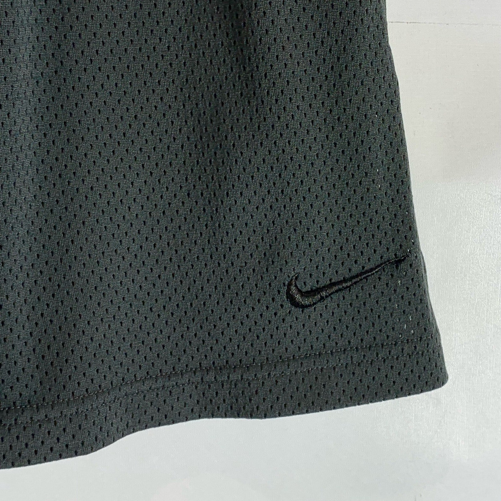 NIKE Men's Black Dri-fit Perforated Pull-On Drawstring Active Shorts SZ XL