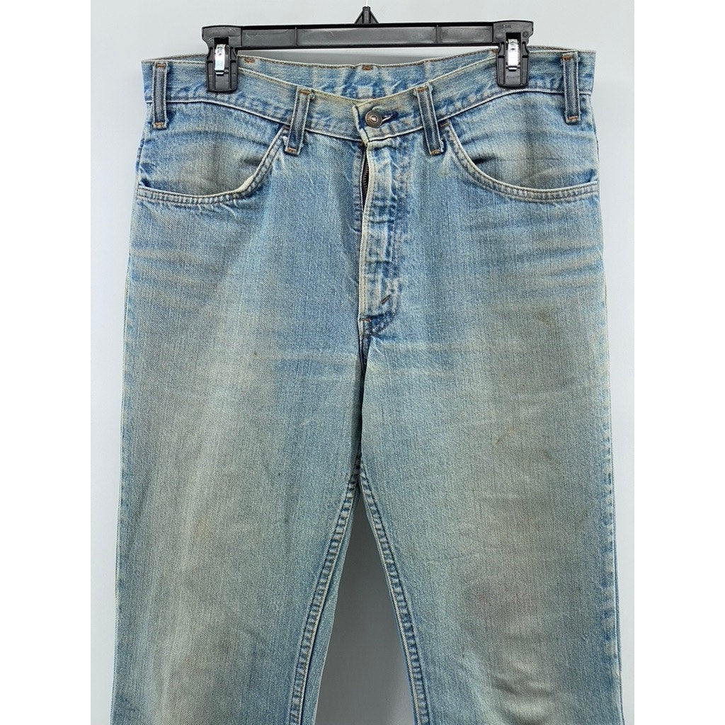 LEVI'S Men's Vintage 50's Light Blue Orange Tab Bootcut Regular-Fit Jean SZ 32