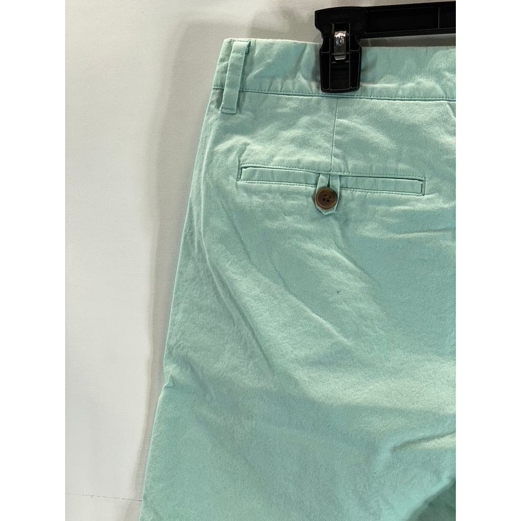 BONOBOS Men's Blue Sage Oxford Standard-Fit 9" Stretch Seasonal Chino Short SZ33