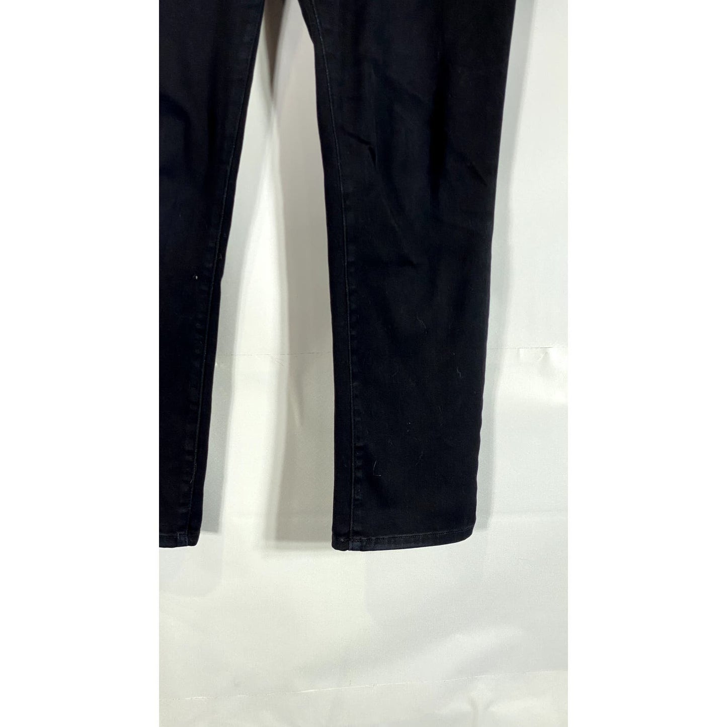 NYDJ Women's Petite Black Solid Straight-Leg Denim Leggings SZ 6P