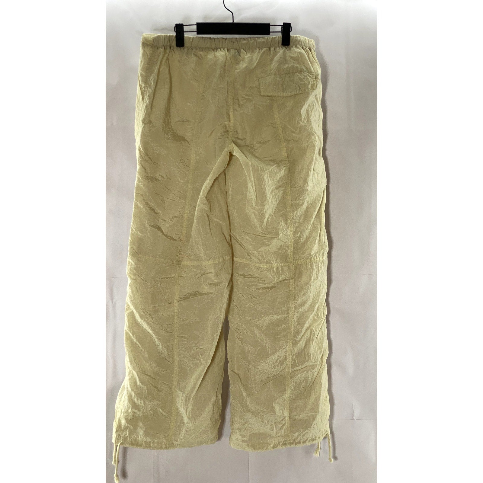 WILD FABLE Women's Tan Elasticized Drawstring Hem Pull-On Pants SZ M