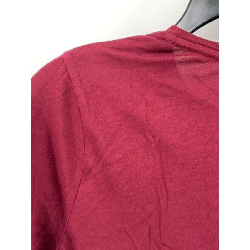 TIME & TRU Women’s Burgundy Long Sleeve Top SZ S