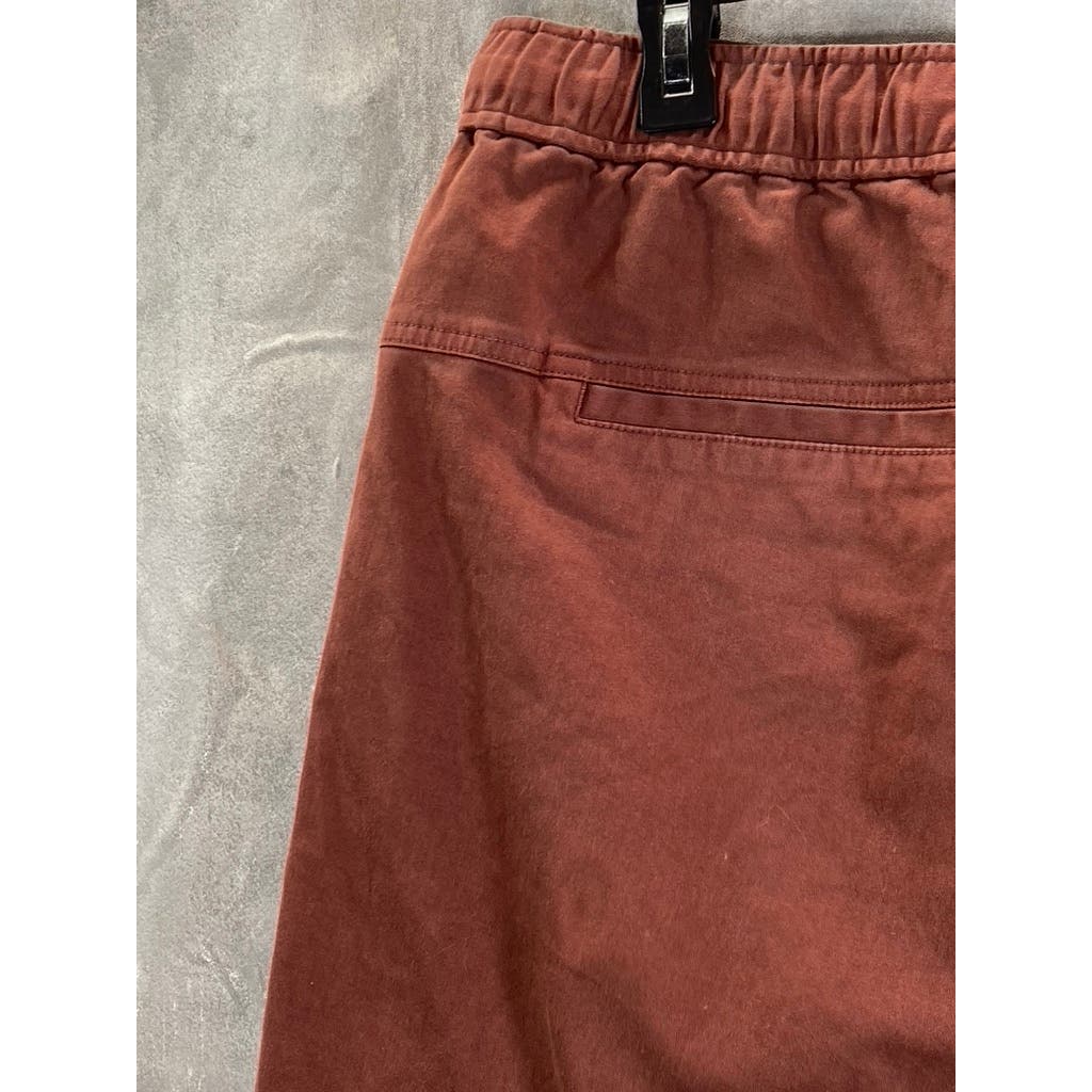 VINCE. Men's Rust Drawstring Pull-On Bermuda Shorts SZ M