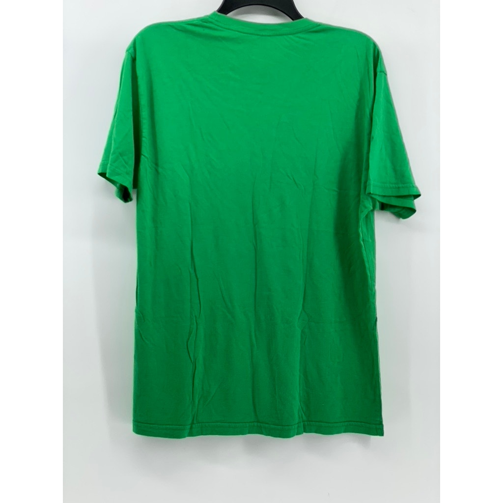 UNBRANDED Men's Green Sponge Diver Supply Graphic Short Sleeve T-Shirt SZ L