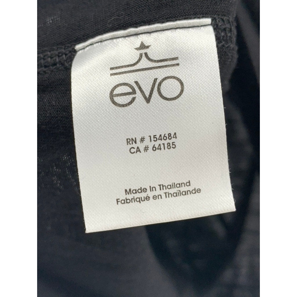 EVO Men's Black Merino Wool Short-Sleeve T-Shirt SZ L