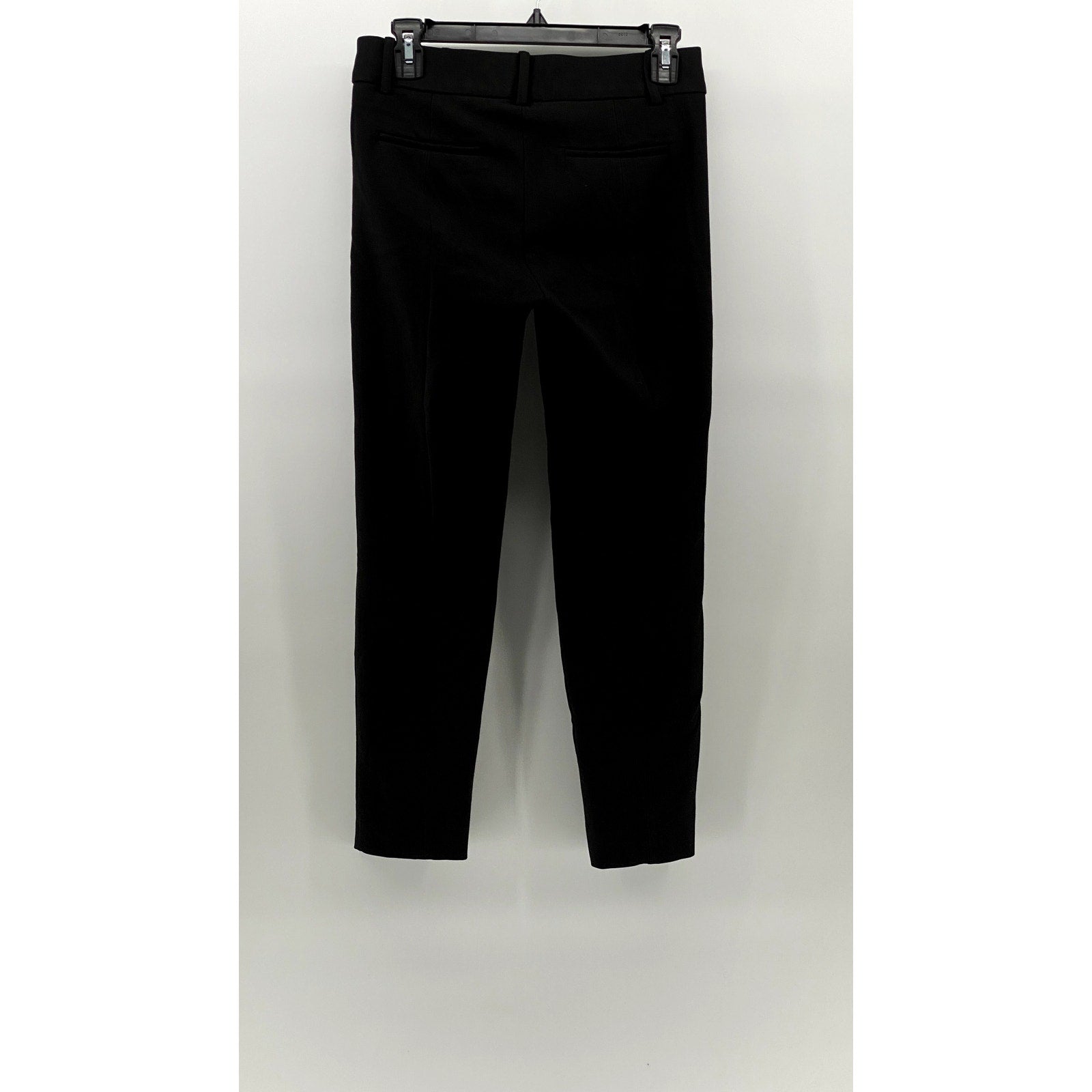 J.CREW Women's Black Solid 365 Cameron Skinny Leg Ankle Pant SZ 0