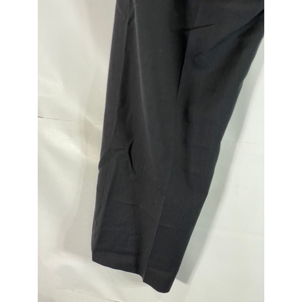 PRONTO UOMO Men's Black Two-Button Modern-fit Suit SZ 50R/45X30