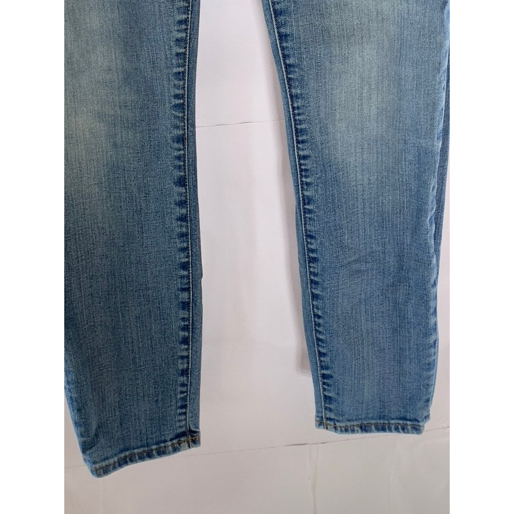 MADEWELL Women's Blue Denim High Riser 9" Skinny Skinny Five-Pocket Jean SZ 26