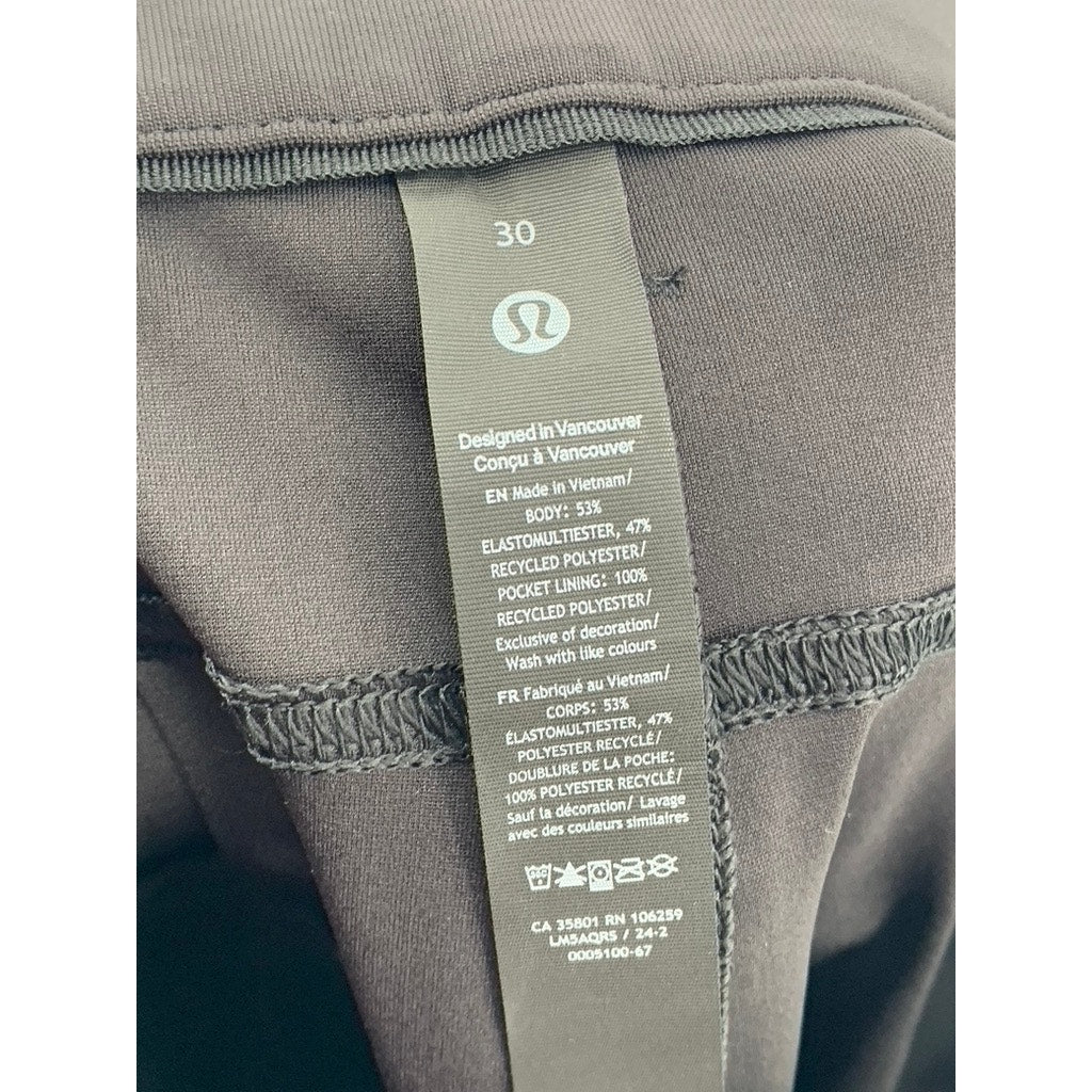 LULULEMON Men's Black ABC Slim Fit Pants SZ 30