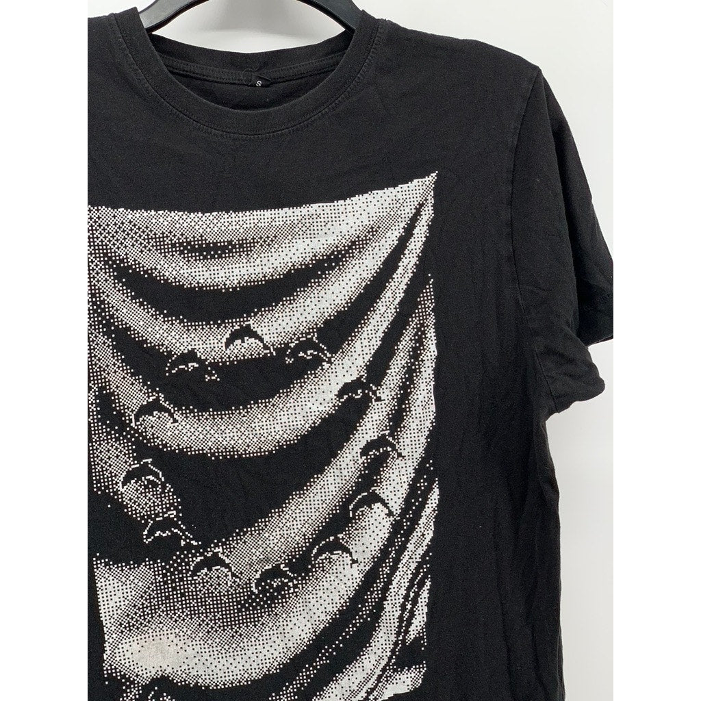 UNBRANDED Men's Graphic Crewneck Short Sleeve T-Shirt SZ S