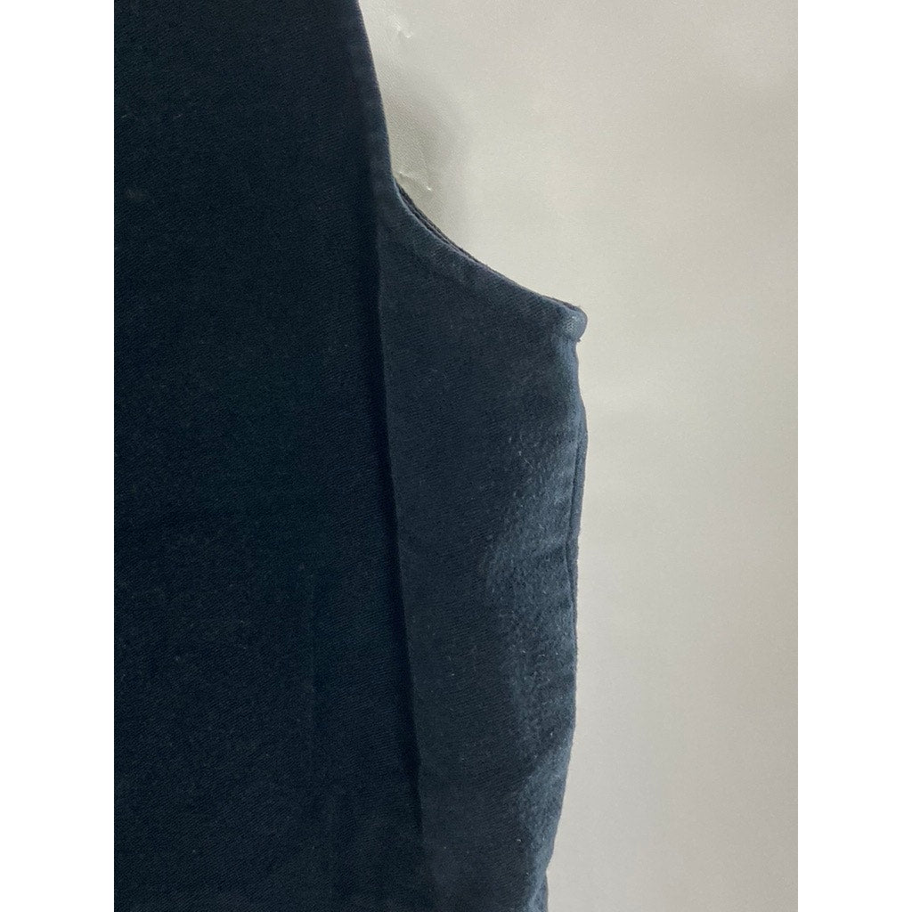 STEVEN ALAN Women's Black Solid Scoop-Neck Sleeveless Jumpsuit SZ S