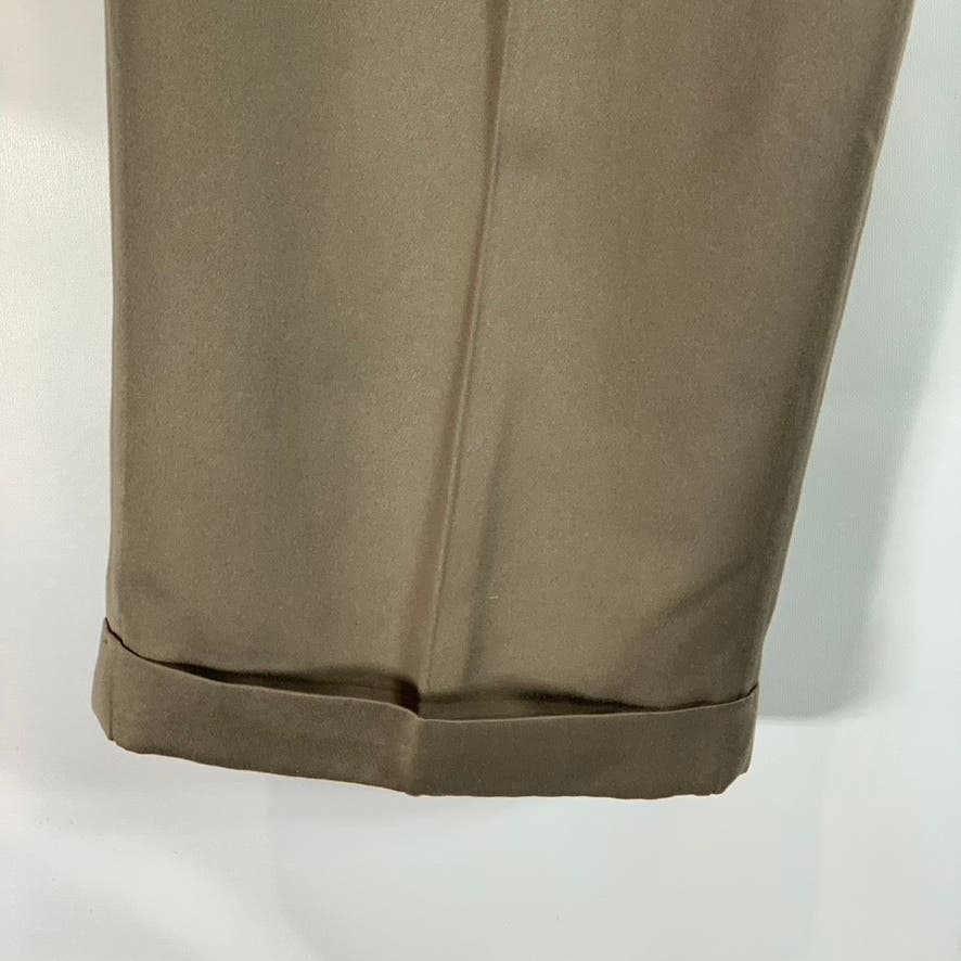 JOHN HENRY Men's Tan Pleated Front Dress Pants SZ 36X30