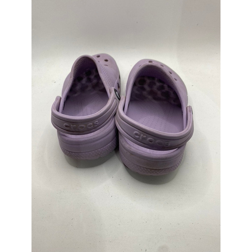 CROCS Toddler Girls' Light Purple Classic Lightweight Slip-On Clog Shoes SZ C13