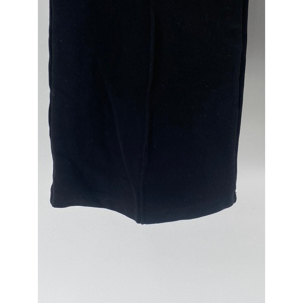 PRIMARK Women’s Black Pull-On Regular- Fit Wide-Leg Pants SZ 6