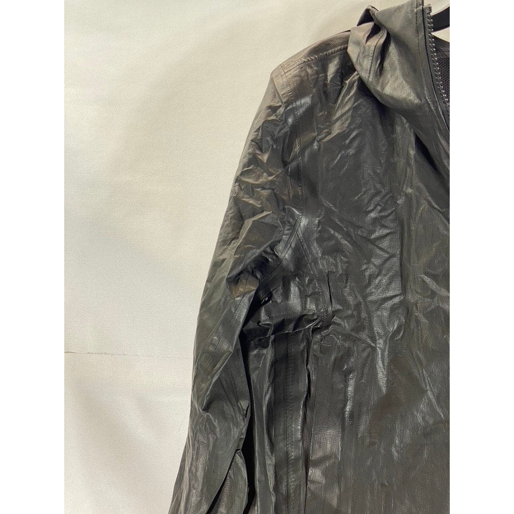 CANADA GOOSE Women's Black Earth Waterproof Nomad Lightweight Rain Jacket SZ S