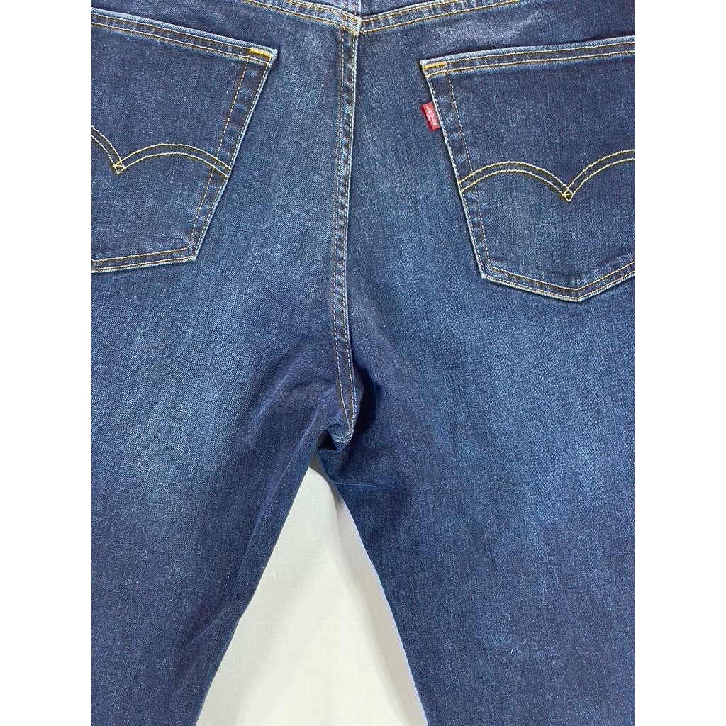 LEVI'S Men's Dark Blue 541 Athletic Taper-Fit Denim Five-Pocket Jeans SZ 36X32