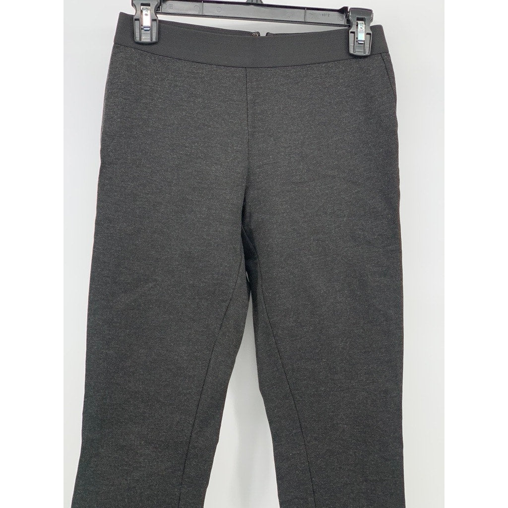 J.CREW Women's Charcoal Gray Regular-Fit Back-Zipper Skinny-Leg Pant SZ 2