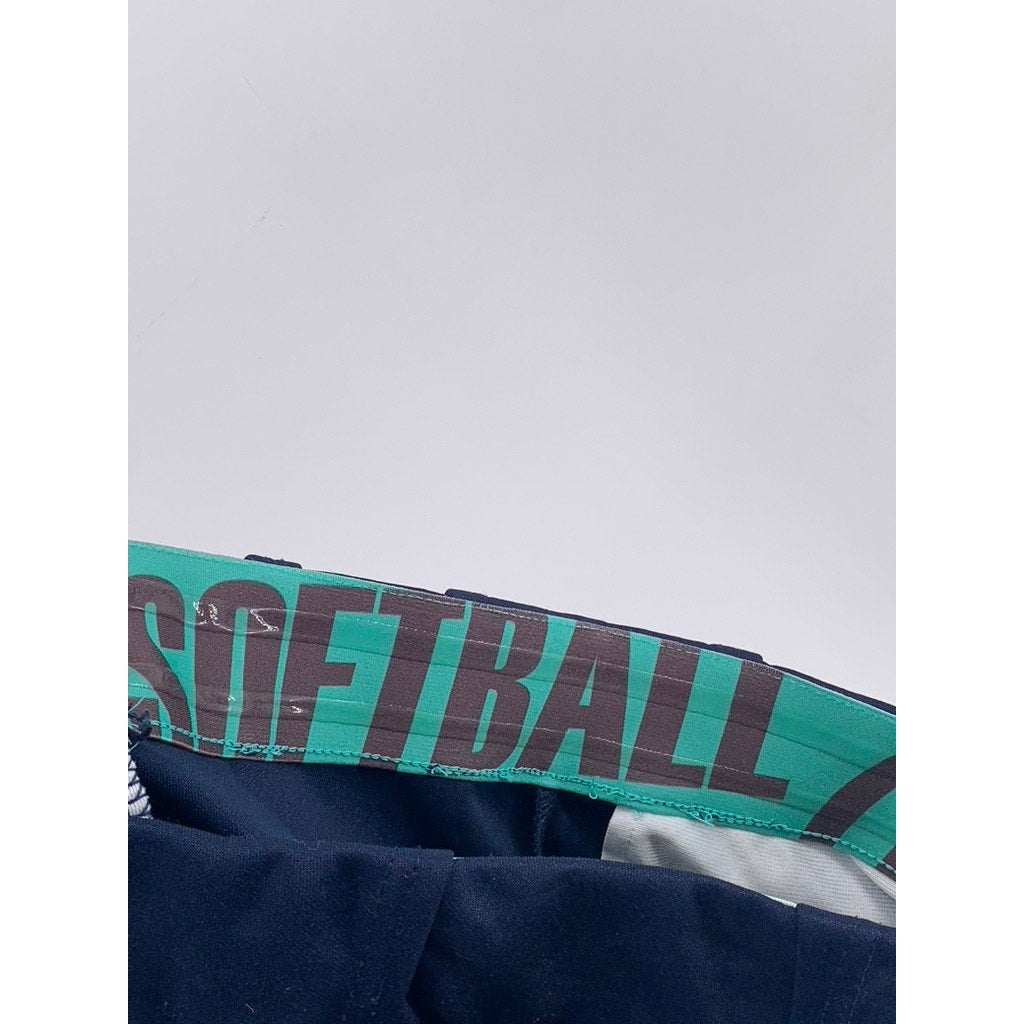RAWLINGS Women's Navy Solid Pro-Dry Softball Pants SZ M