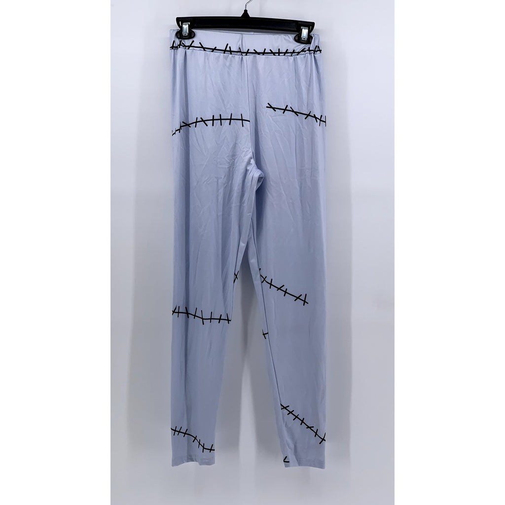 UNBRANDED Women’s Purple-Black Sally Stitches Pant SZ M