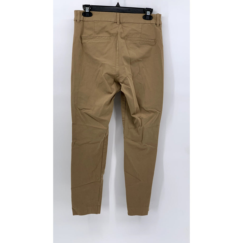 OLD NAVY Women's Tan Teakwood High-Rise Pixie Skinny Pants SZ 6