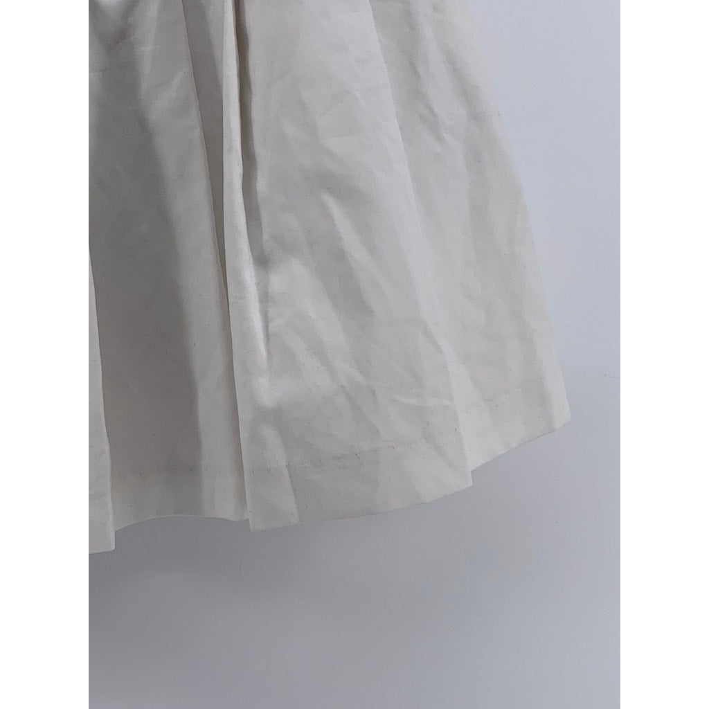 VITAL Women's White Pleated Tennis Mini Skirt SZ 8