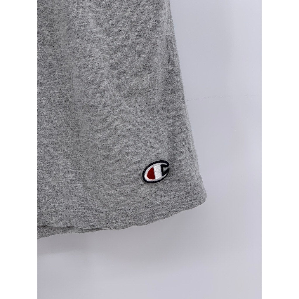 CHAMPION Men's Light Gray Casual Shorts SZ L