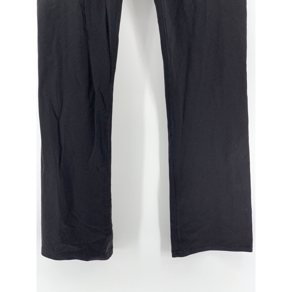 TEK GEAR Women's Petite Black Shapewear Flared Workout Pants SZ P/M