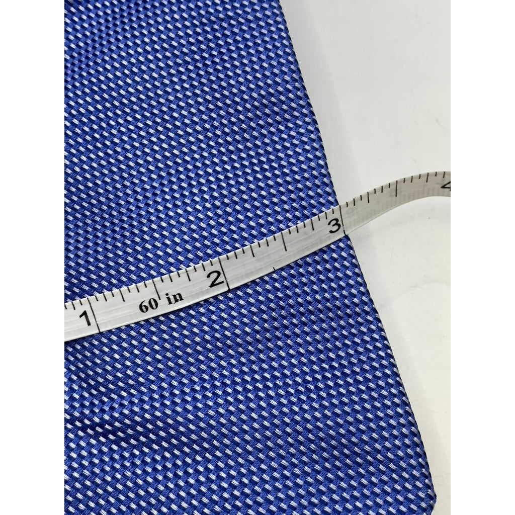 NAUTICA Men's Blue Textured Silk Tie SZ OS