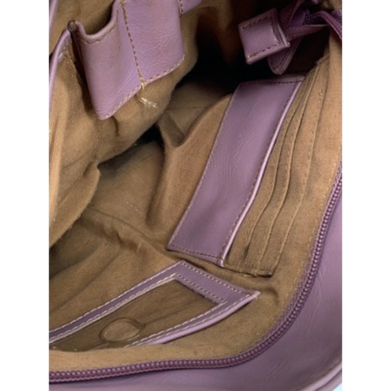NINE WEST Women's Lilac Leather Shoulder Bag
