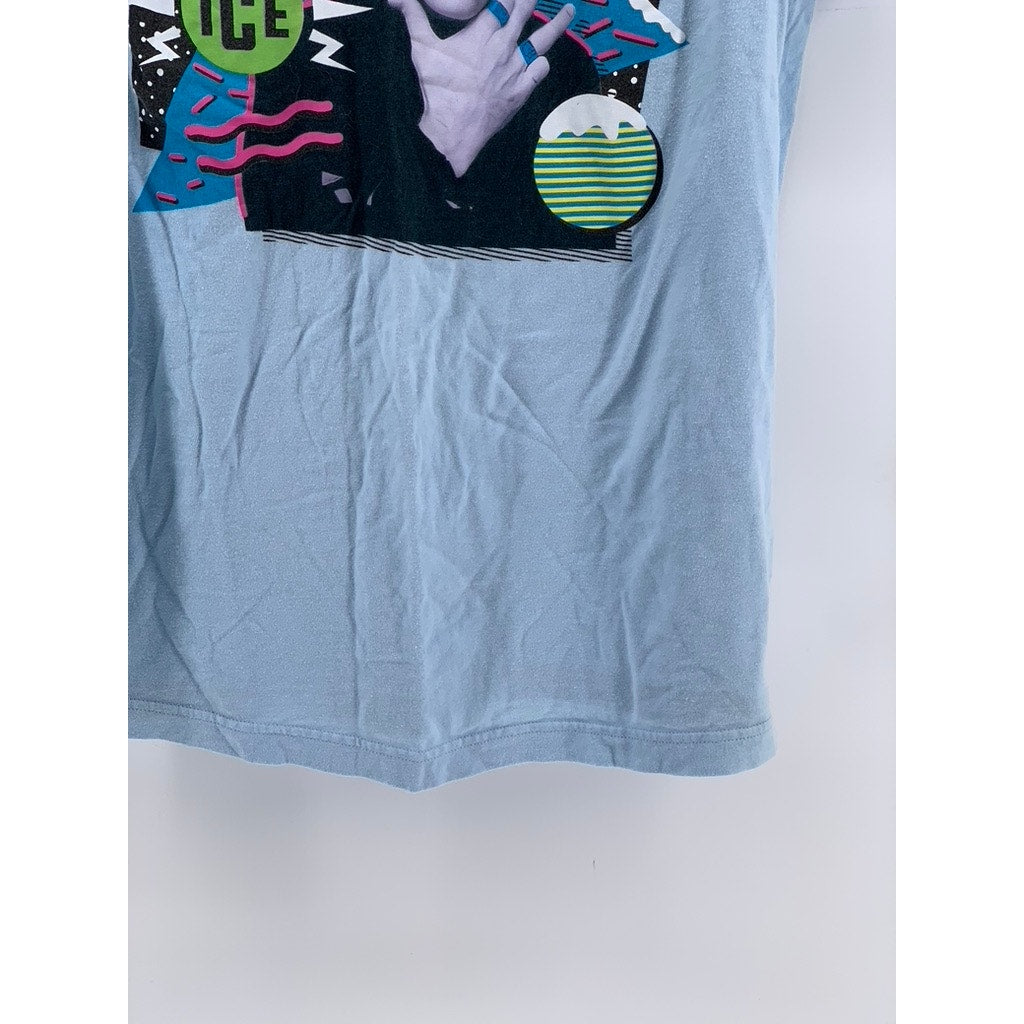 MERCH MERCH BABY Men's Light Blue Vanilla Ice Graphic T-Shirt SZ L