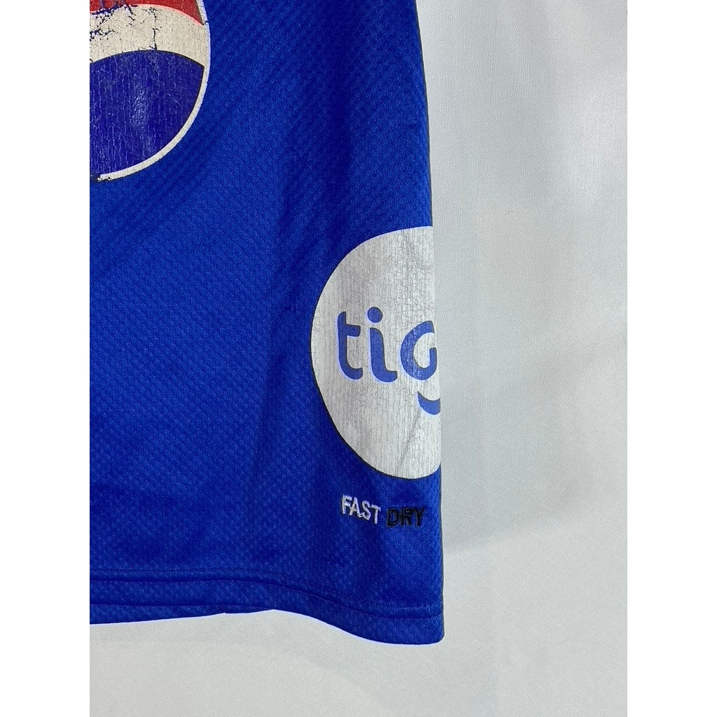 MILLONARIOS Vintage Blue/White FC Colombia 2009 Adidas Soccer Jersey SZ S