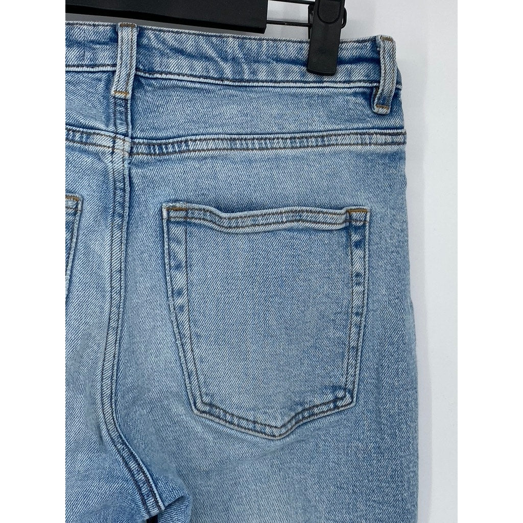 & OTHER STORIES Women's Light Blue Denim Straight-Leg Jean SZ 27/30