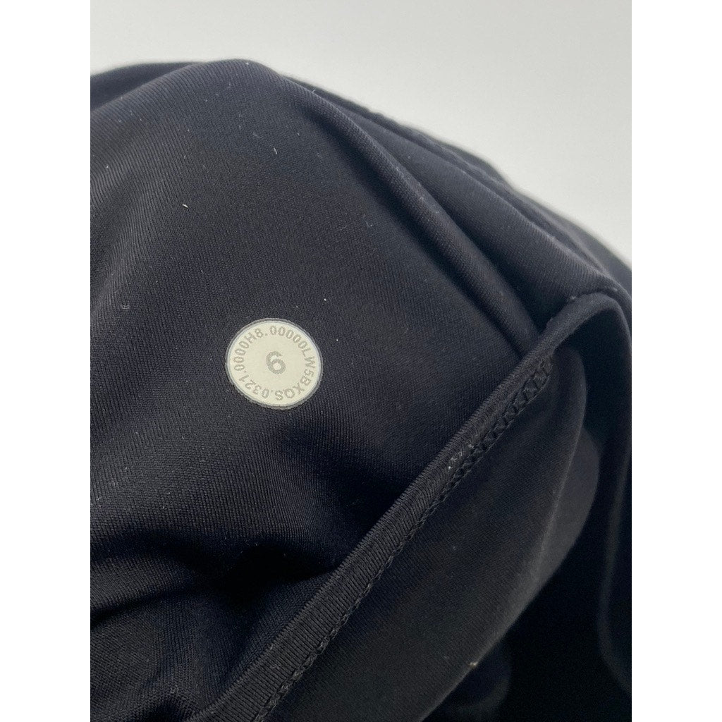 LULULEMON Women’s Black Solid Pull-On Active Leggings SZ 6