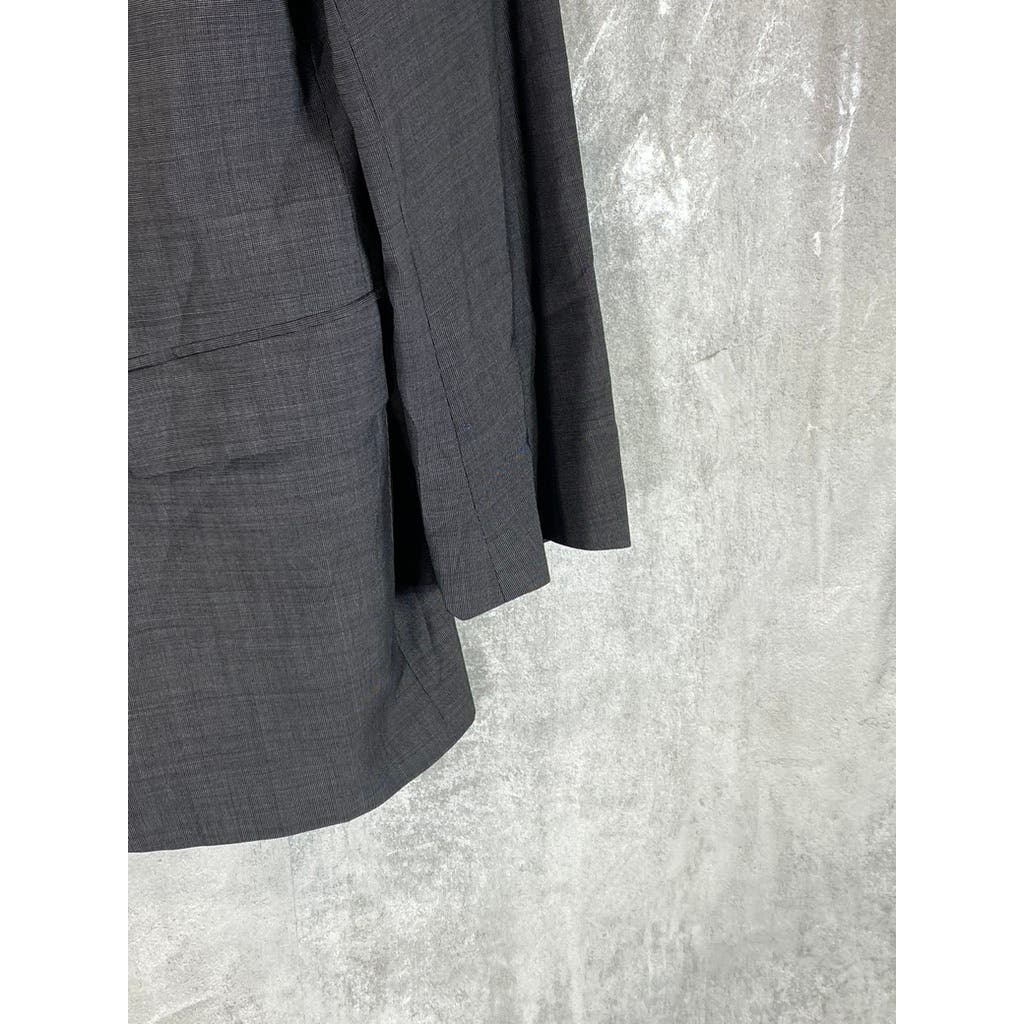 HUGO BOSS HUGO Men's Dark Gray Two-Button Suit Jacket SZ 40R