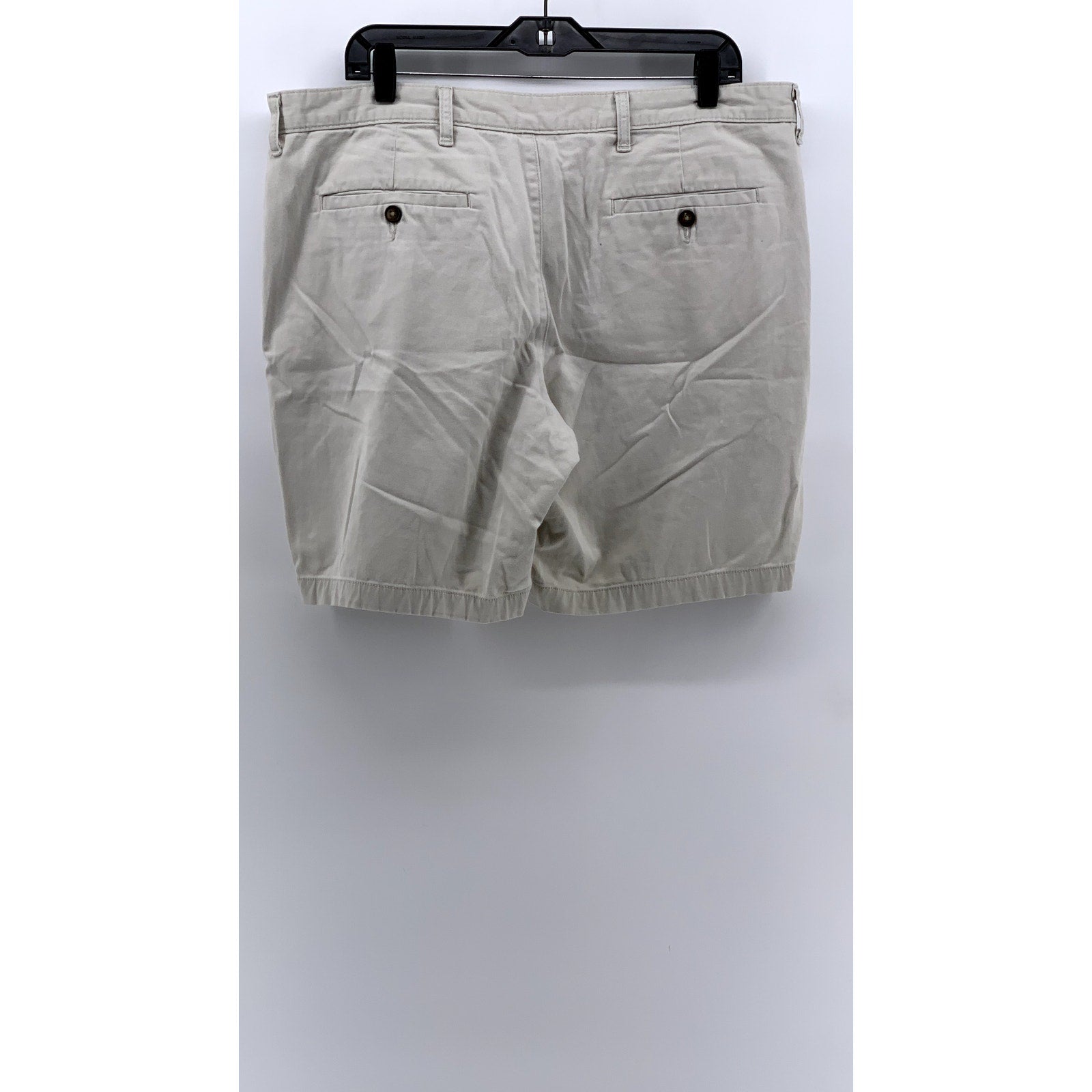 GEORGE Men's Beige Regular-Fit Chino Shorts SZ 38