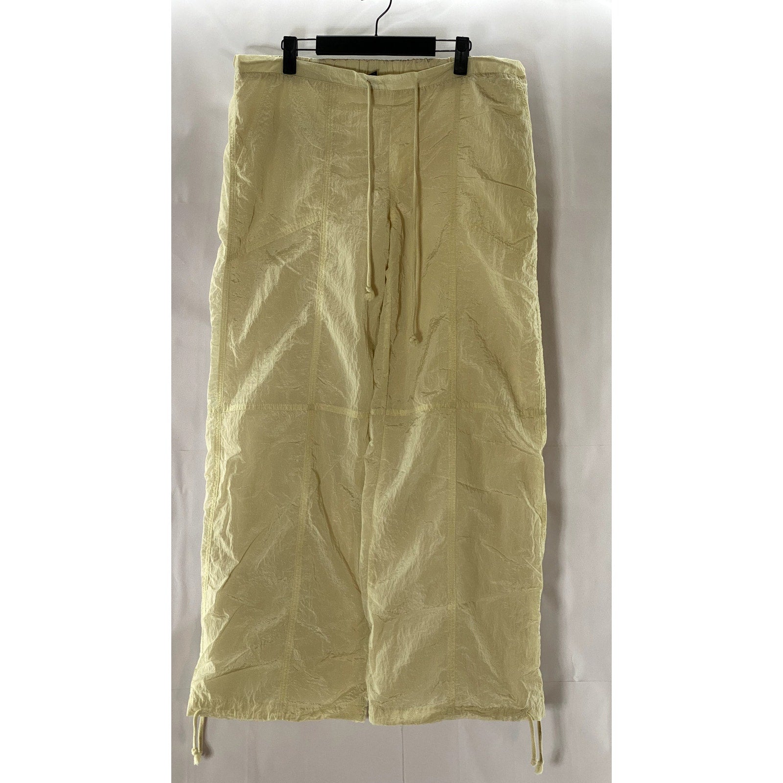WILD FABLE Women's Tan Elasticized Drawstring Hem Pull-On Pants SZ M