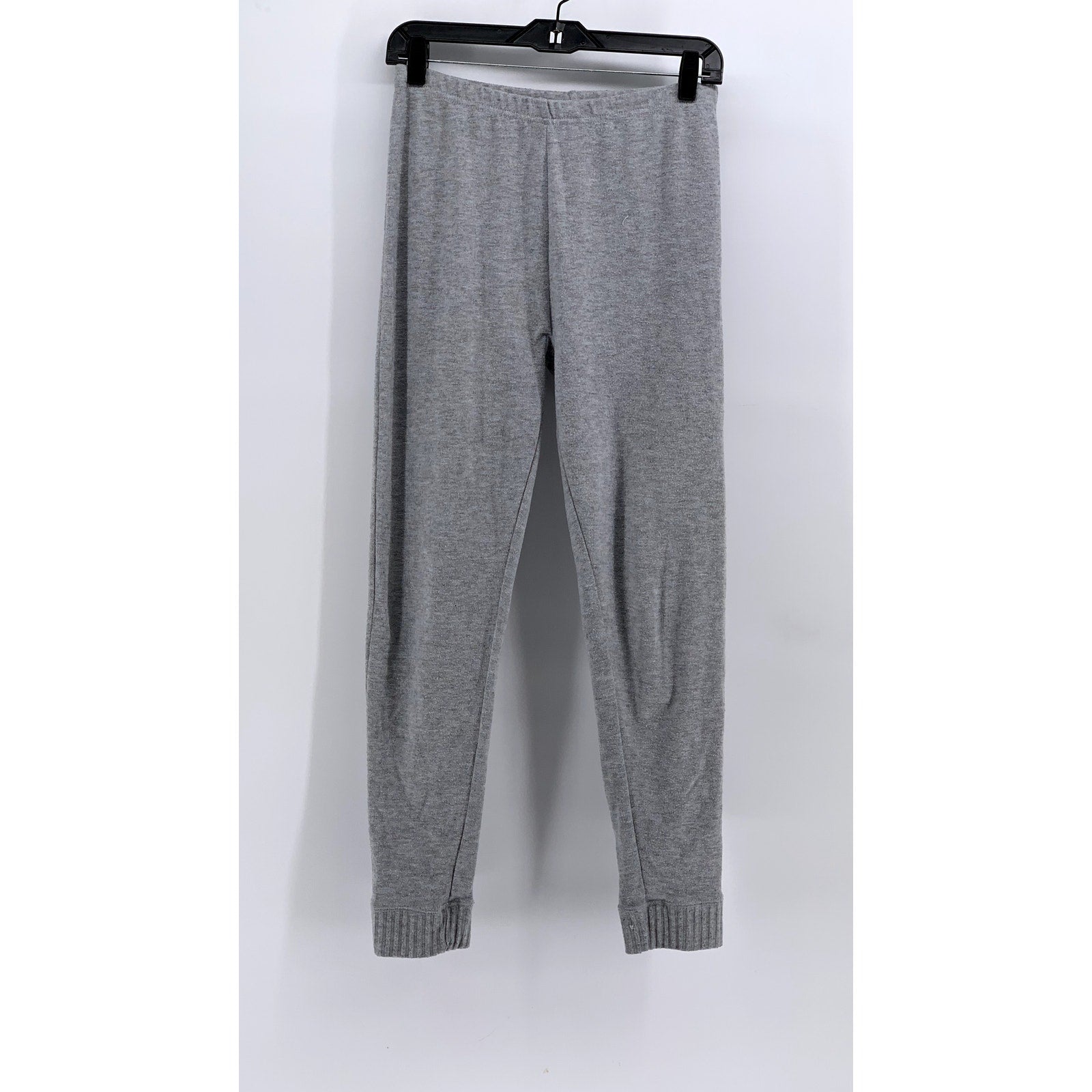 YUMMIE By Heather Thomson Women's Light Gray Pocketless Casual Leggings SZ M