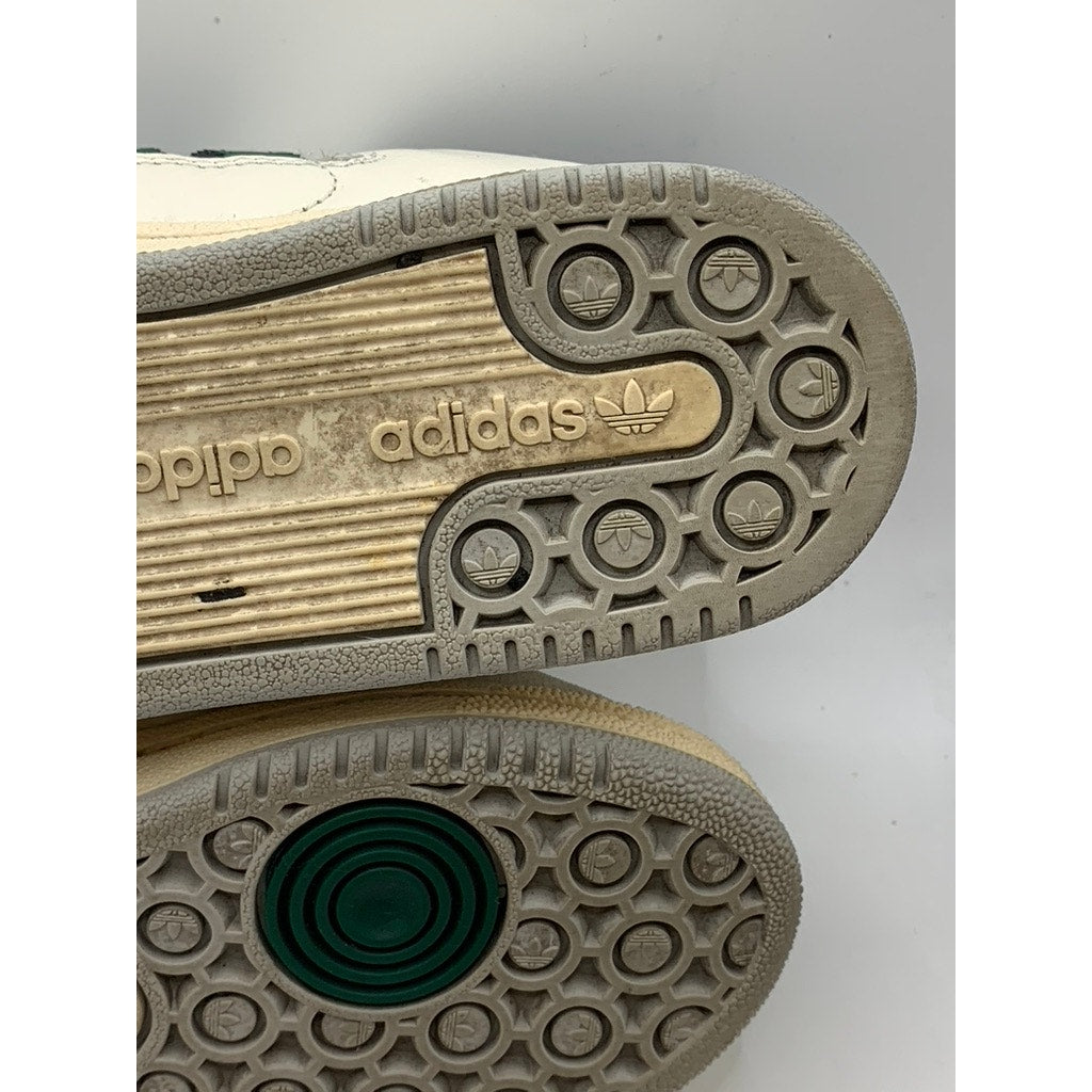 ADIDAS Men's White-Green Centennial 85 Low Sneakers SZ 5